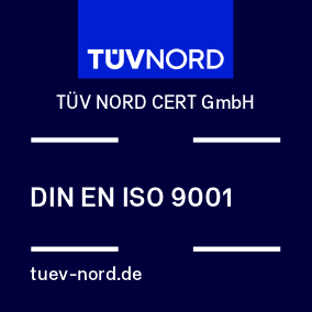 Siegel TÜV DIN EN ISO 9001